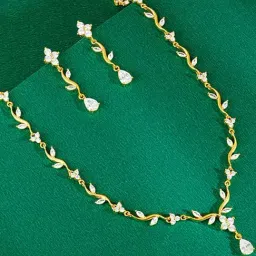 GIVA 925 Sterling Silver Golden Set for Women-image-40