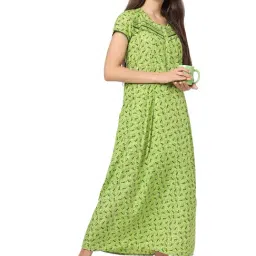 Sweet Dreams Green Printed Nighty image 4
