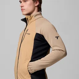 Columbia Hybrid Colorblocked Stand Collar Sporty Jacket image 5