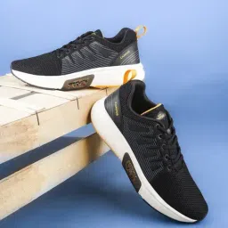 Campus Men's FINCH Black Running Shoes-picture-35