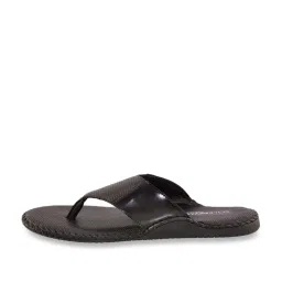 Soleveda by Buckaroo Men's ABARTH Black Thong Sandals image 3