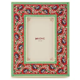 Fabindia Home Multicolor Resin Ahava Printed Photo Frame image 2
