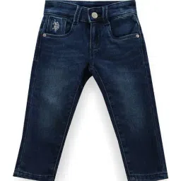 U.S. Polo Assn. Kids Blue Solid Jeans-picture-32