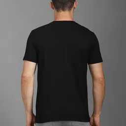Louis Philippe Sport Men Typography Printed Round Neck Cotton Slim Fit T-shirt image 2