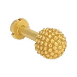 PC Jeweller Brahmi 22 kt Gold Nosepin-picture-23