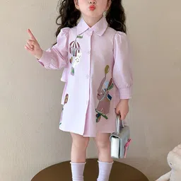 LULU & SKY Shirt Dress-picture-16