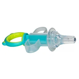 adore Basics Baby Medicine Feeder with Silicone Syringe- Blue image 3