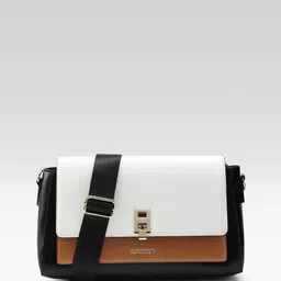 Van Heusen Colourblocked Structured Sling Bag-picture-31