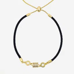 Kushal's Fashion Jewellery Women Gold-Plated Charm Bracelet image 4