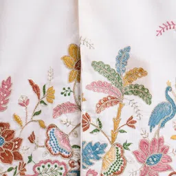 ODETTE Men Embroidered Kurta image 4