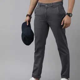 The Roadster Life Co. Men Slim Fit Trousers-picture-39