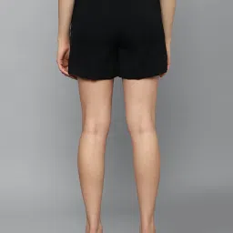 Allen Solly Black Mid Rise Skorts image 2