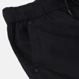 United Colors of Benetton Girls Black Cotton Solid Joggers image 4