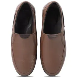 Woodland Men's Brown Slip On Shoes image 4