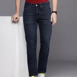 Louis Philippe Jeans Men Slim Fit Low-Rise Light Fade Stretchable Jeans-picture-23