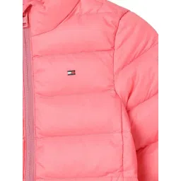 TOMMY HILFIGER Glamour Pink Solid Fitted Jacket image 3