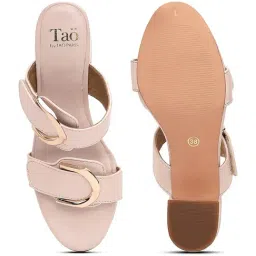 Tao Paris Women's Cream Casual Sandals image 4
