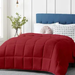 Razzai Pink Poly fill Basic Comforters-picture-10