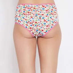 Clovia Multicolor Floral Print Hipster Panty image 2