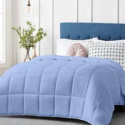 Razzai Blue Poly fill Basic Comforters-image-27