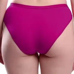 AROUSY Pink & Yellow Cotton Panties - Pack Of 5 image 3