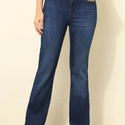 U.S. Polo Assn. Navy Cotton Bootcut Fit Jeans image 4