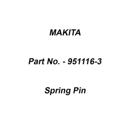 Makita Spring Pin Size 4-20 mm Suitable For 9031, Part No 951116-3-picture-16