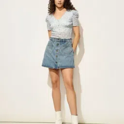 Only Blue Print Top image 5