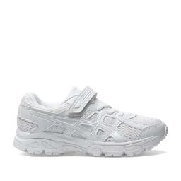 Asics Kids CONTEND 4B + VEL White Velcro Shoes-picture-18