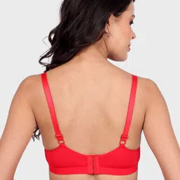 Luella Seamless Wire Free Lightly Padded Push Up Everyday Comfort & Support Bra image 5