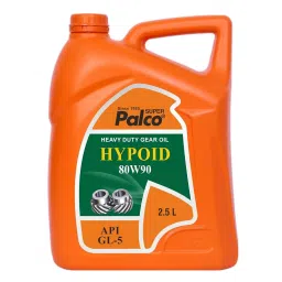 Palco Hypoid Gear Oil 2.5 L Capacity GL-5 API 80W90 Clear Golden Natural-picture-45