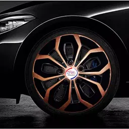 Auto Pearl CoDC19 R15 381 mm(15 Inch) PPress Type Wheel Hubcap with Retention Ring Glossy Copper DC Wheel Cover for Maruti Ertiga LXI Petrol (Set of 4) image 3