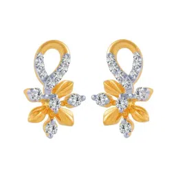 P.C. Chandra Jewellers 18 kt Gold & Diamond Earrings-picture-28