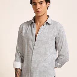 Bushirt Men Classic Printed Casual Shirt image 5