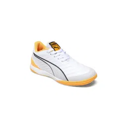 Puma Unisex White IBERO IV Indoor Football Shoes-picture-26