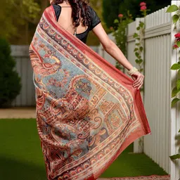 JYA Ethnic Motifs Handloom Saree image 4