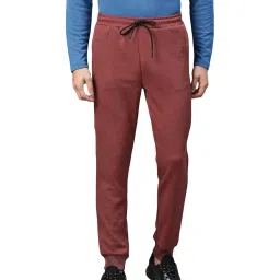 ALCIS Maroon Straight Fit Joggers image 1