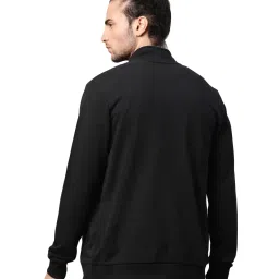 ALCIS Black Cotton Regular Fit Sweatshirt image 2