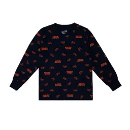 Bodycare Kids Navy Printed Full Sleeves T-Shirt-picture-41