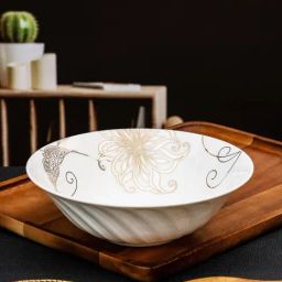 Goodhomes White Bone China Serving Bowl (1100 ml)-picture-26
