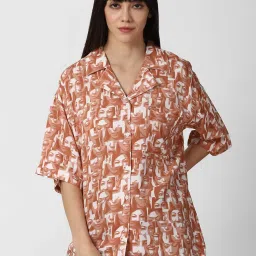 Forever 21 Brown Top image 1