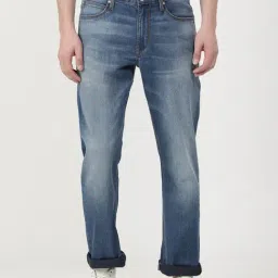 Lee Mid Indigo Cotton Regular Fit Jeans-image-81