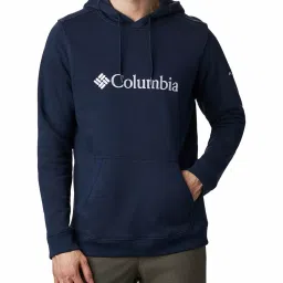 Columbia Men Navy Blue CSC Basic Logo II Hoodie image 1