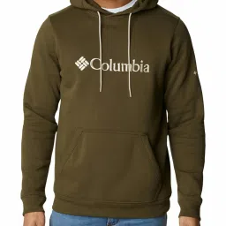 Columbia Men Green CSC Basic Logo II Hoodie image 1