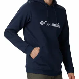 Columbia Men Navy Blue CSC Basic Logo II Hoodie image 3