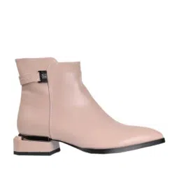 Ronnie Grey Women's Nude Casual Booties image 2