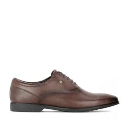 Hush Puppies by Bata Men's ADAM E 24 Brown Oxford Shoes-picture-48