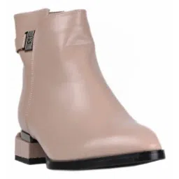 Ronnie Grey Women's Nude Casual Booties image 3