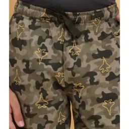 Sweet Dreams Boys Green Printed Shorts image 4