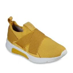 Skechers Women's MODERN JOGGER - ZIGGY Yellow Lifestyle Slip On Shoe image 2